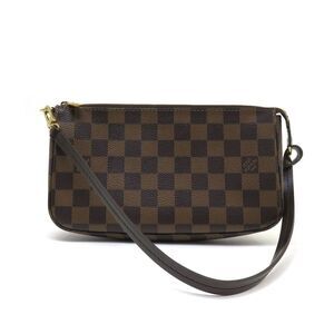 LOUIS VUITTON Brown Damier Pochette Pouch